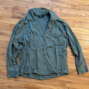 ABLE Olive Green Women's Shirt